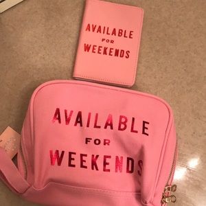 Bando Getaway Weekend Bag & passport holder